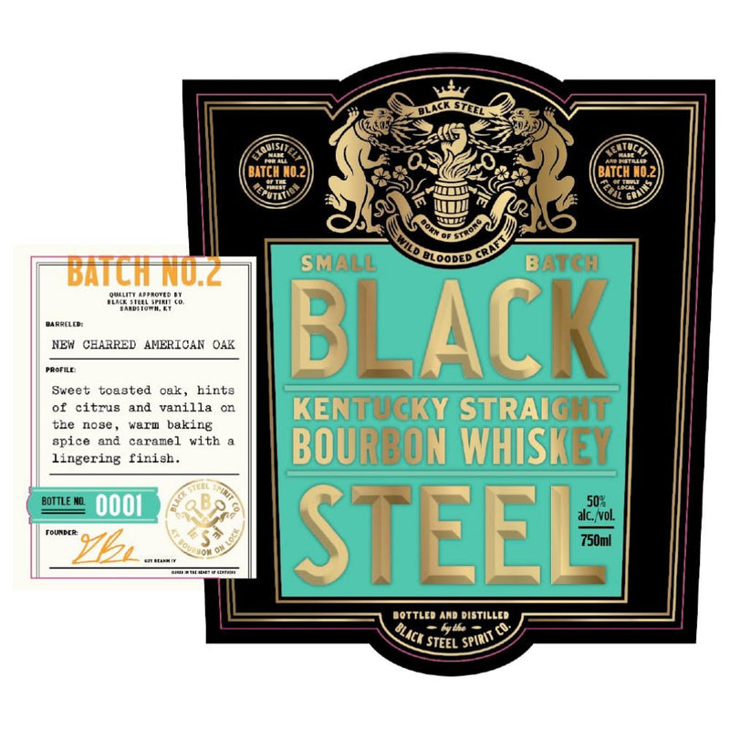 Black Steel Bourbon Batch No. 2 by Dr Disrespect - Main Street Liquor