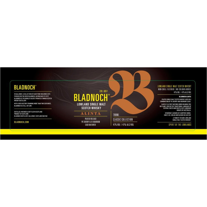 Bladnoch Alinta - Main Street Liquor