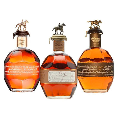 Blanton's Straight from the Barrel Bourbon & Black Label & Gold Foreign Edition Bundle - Main Street Liquor