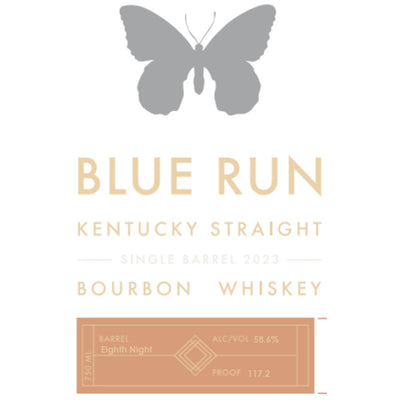 Blue Run ‘Eighth Night’ Single Barrel Bourbon 2023 - Main Street Liquor