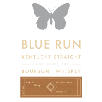 Blue Run ‘El Rey’ Single Barrel Bourbon 2023 - Main Street Liquor