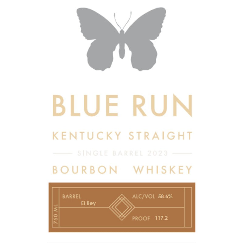 Blue Run ‘El Rey’ Single Barrel Bourbon 2023 - Main Street Liquor