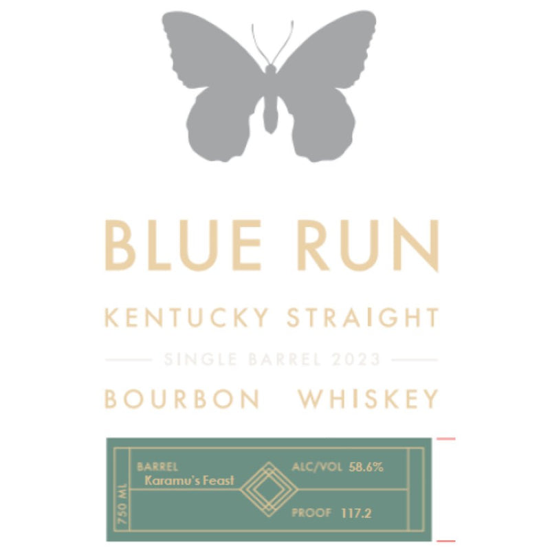 Blue Run ‘Karamu’s Feast’ Single Barrel Bourbon 2023 - Main Street Liquor