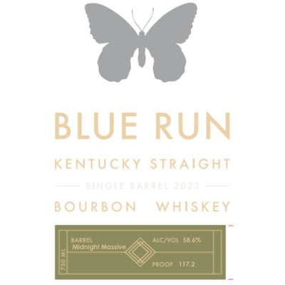 Blue Run ‘Midnight Massive’ Single Barrel Bourbon 2023 - Main Street Liquor