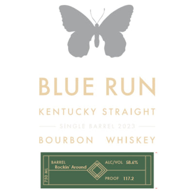 Blue Run ‘Rockin' Around’ Single Barrel Bourbon 2023 - Main Street Liquor