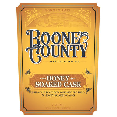 Boone County Honey Soaked Cask Bourbon - Main Street Liquor