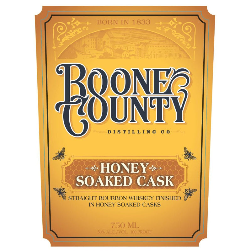 Boone County Honey Soaked Cask Bourbon - Main Street Liquor