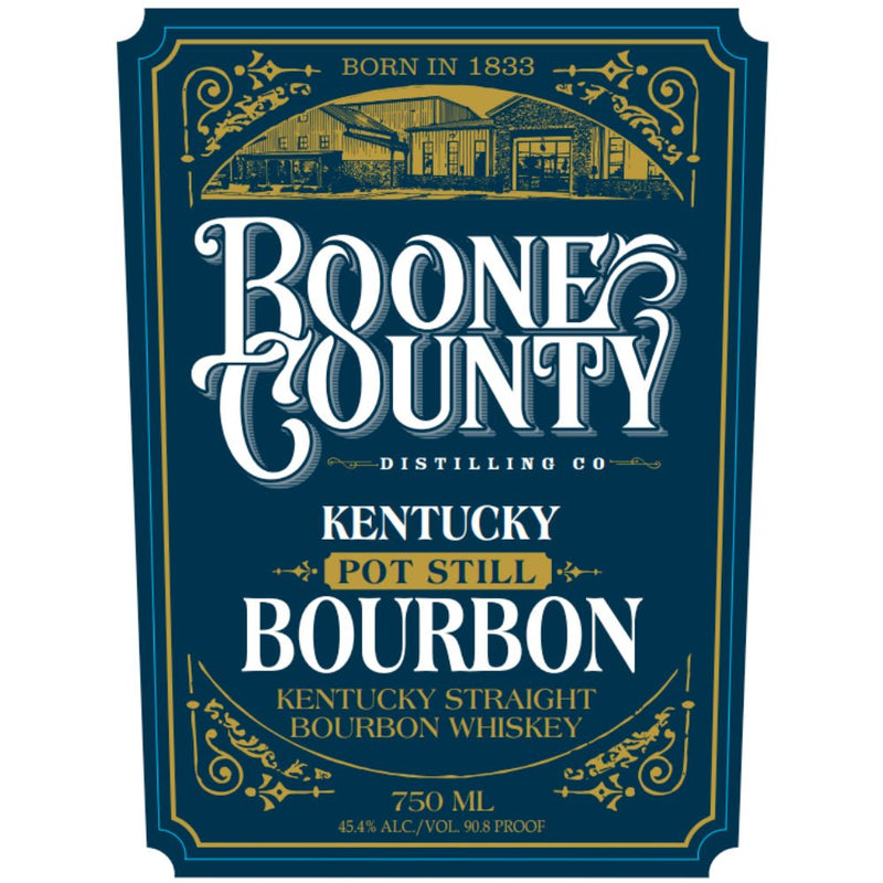 Boone County Kentucky Pot Still Bourbon Whiskey - Main Street Liquor