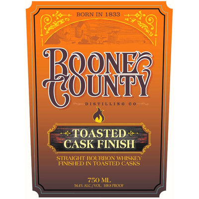 Boone County Toasted Cask Finish Straight Bourbon - Main Street Liquor