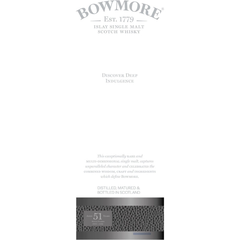 Bowmore 51 Year Old 1971 - Main Street Liquor