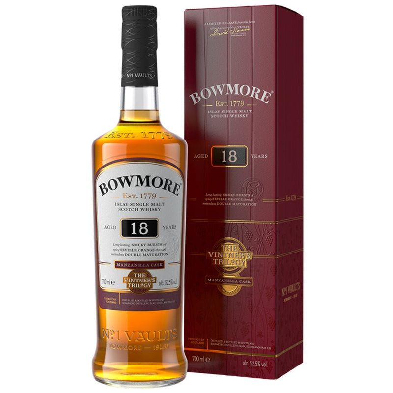 Bowmore Vintner’s Trilogy: 18 Year Old Double Matured Manzanilla - Main Street Liquor