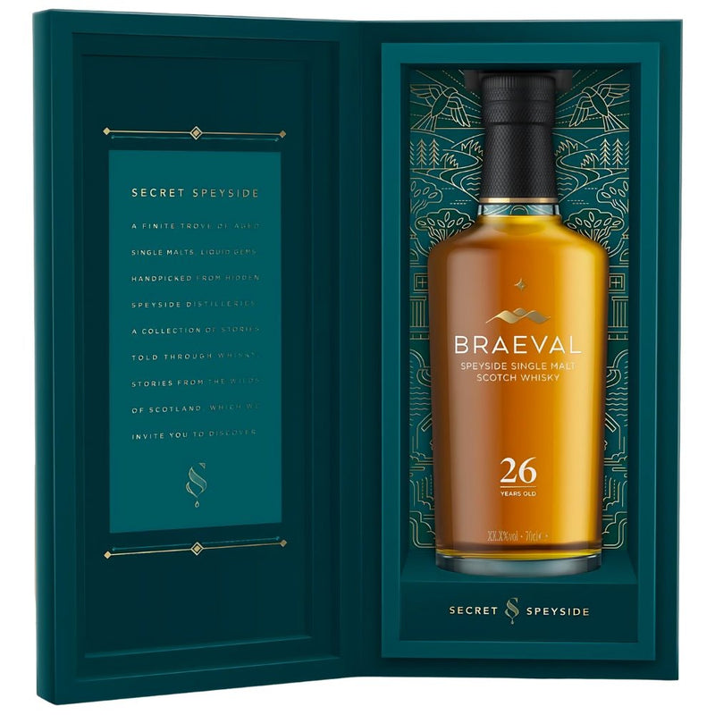 Braeval 26 Year Old Single Malt Scotch - Secret Speyside - Main Street Liquor