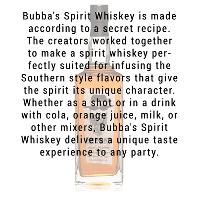 Bubba's Secret Stills Burnt Sugar Whiskey 750ml - Main Street Liquor