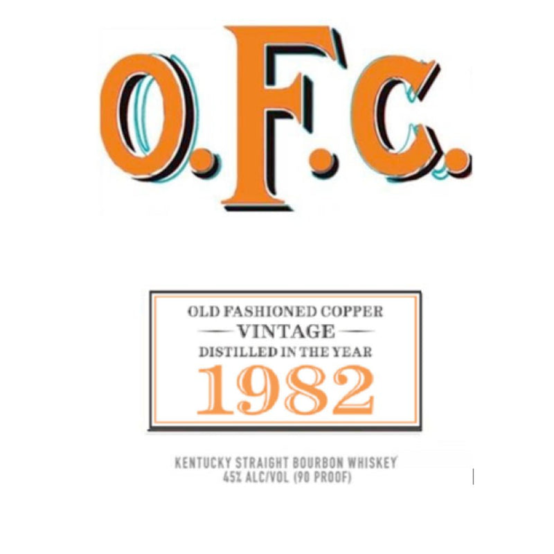 Buffalo Trace O.F.C. Vintage Bourbon 1982 - Main Street Liquor