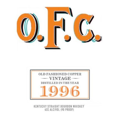 Buffalo Trace O.F.C. Vintage Bourbon 1996 - Main Street Liquor