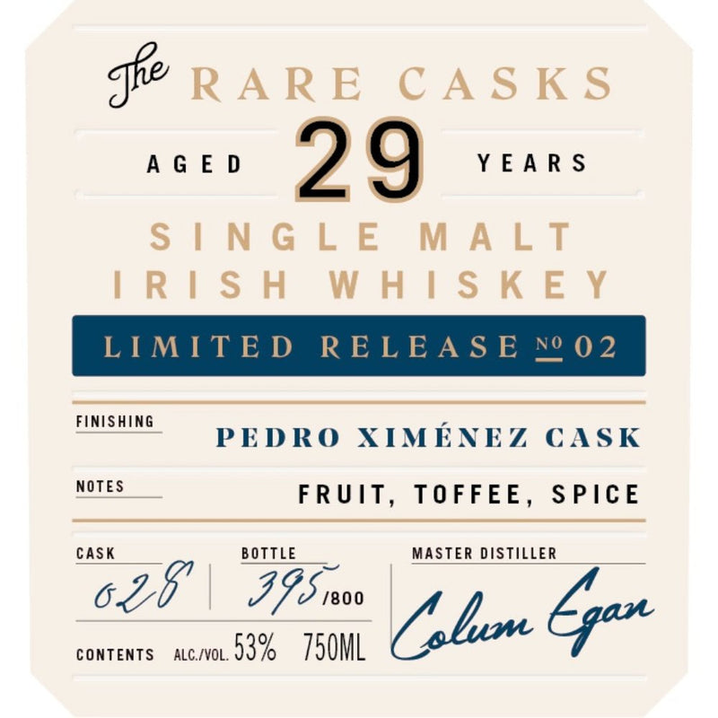 Bushmills The Rare Casks Limited Release No. 02 - Main Street Liquor