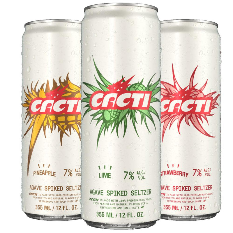 Cacti Pineapple Seltzer By Travis Scott - Main Street Liquor