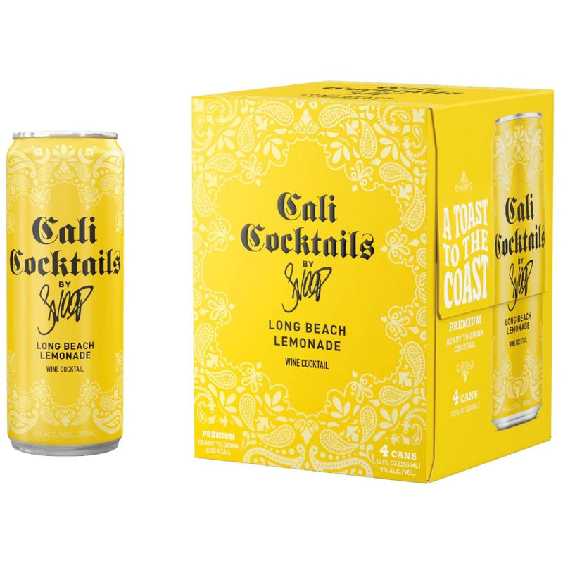 Cali Cocktails By Snoop Long Beach Lemonade 4pk - Main Street Liquor