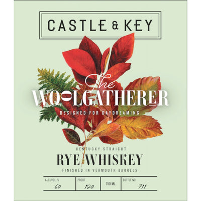 Castle & Key The Woolgatherer Rye Finished in Vermouth Barrels - Main Street Liquor