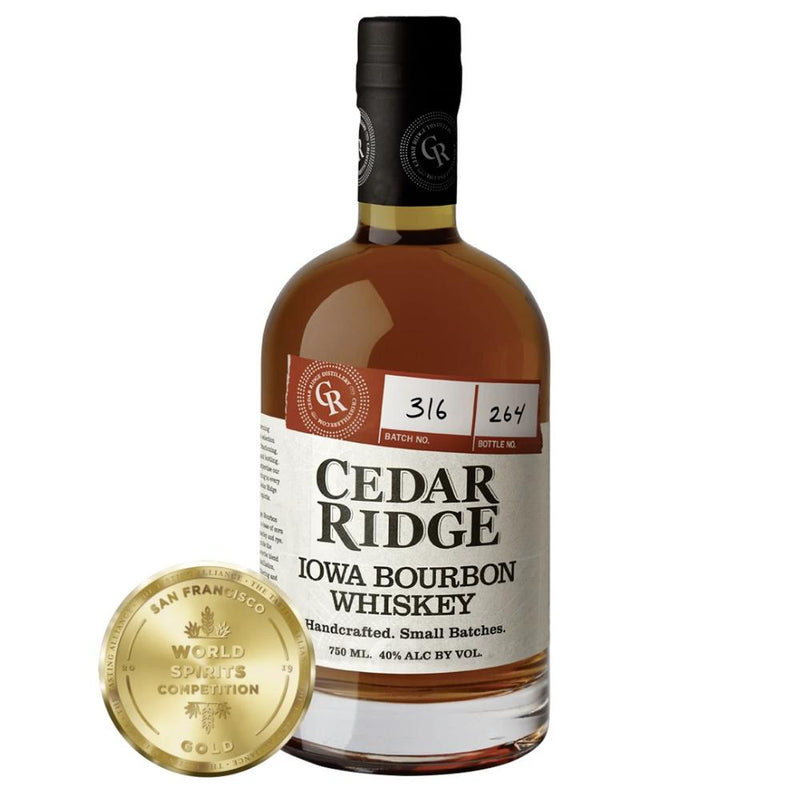 Cedar Ridge Iowa Bourbon Whiskey - Main Street Liquor