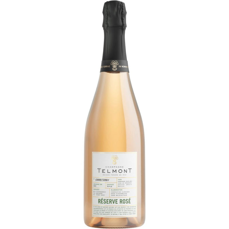 Champagne Telmont Réserve Rosé by Leonardo DiCaprio - Main Street Liquor