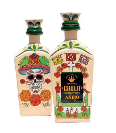 Chula Parranda Catrina Anejo Ceramic 1L - Main Street Liquor