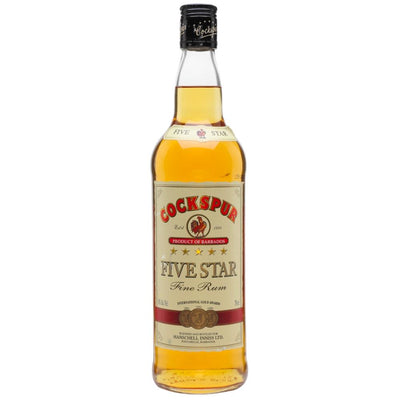 Cockspur Five Star Fine Rum - Main Street Liquor