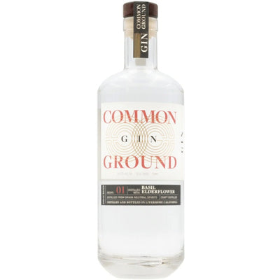 Common Ground Gin Recipe 01 - Basil and Elderflower - Main Street Liquor