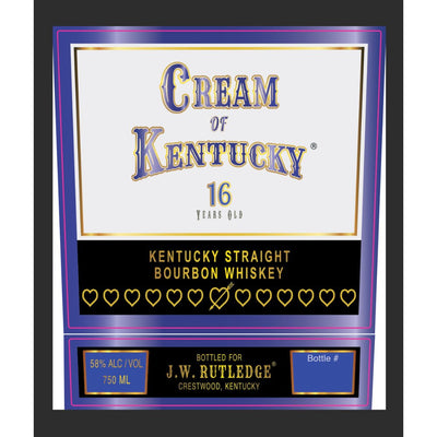 Cream Of Kentucky 16 Year Old Bourbon - Main Street Liquor