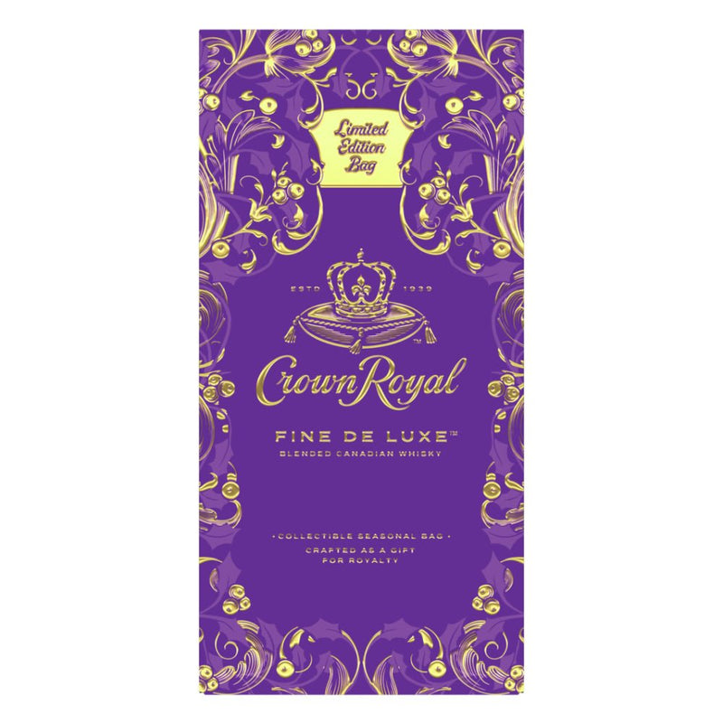 Crown Royal Fine De Luxe Limited Edition Holiday Bag - Main Street Liquor