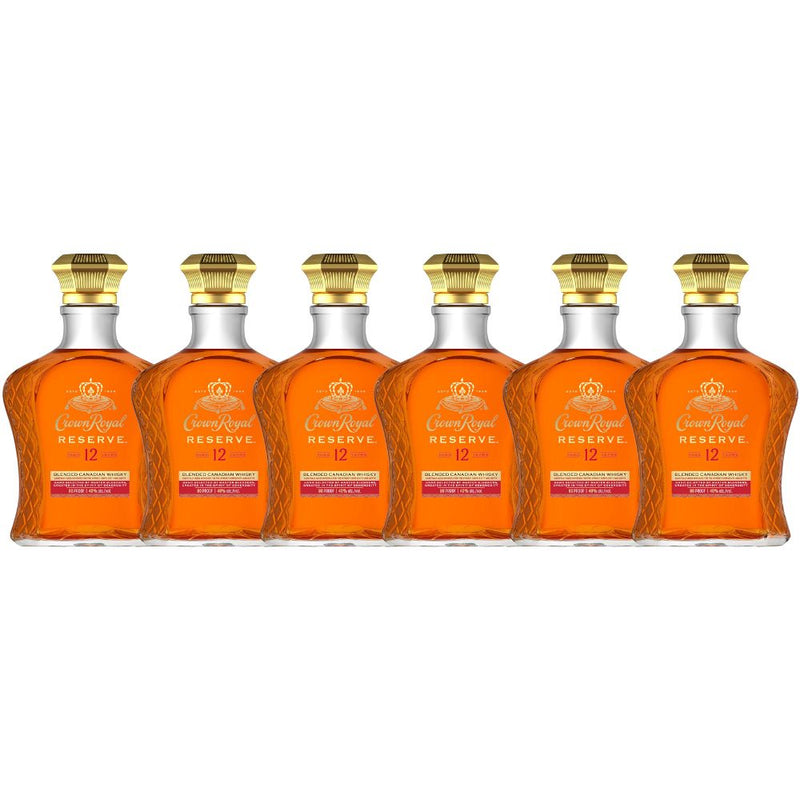 Crown Royal Reserve 12 Year Blended Canadian Whisky 6-Pack (PRE-ORDER)