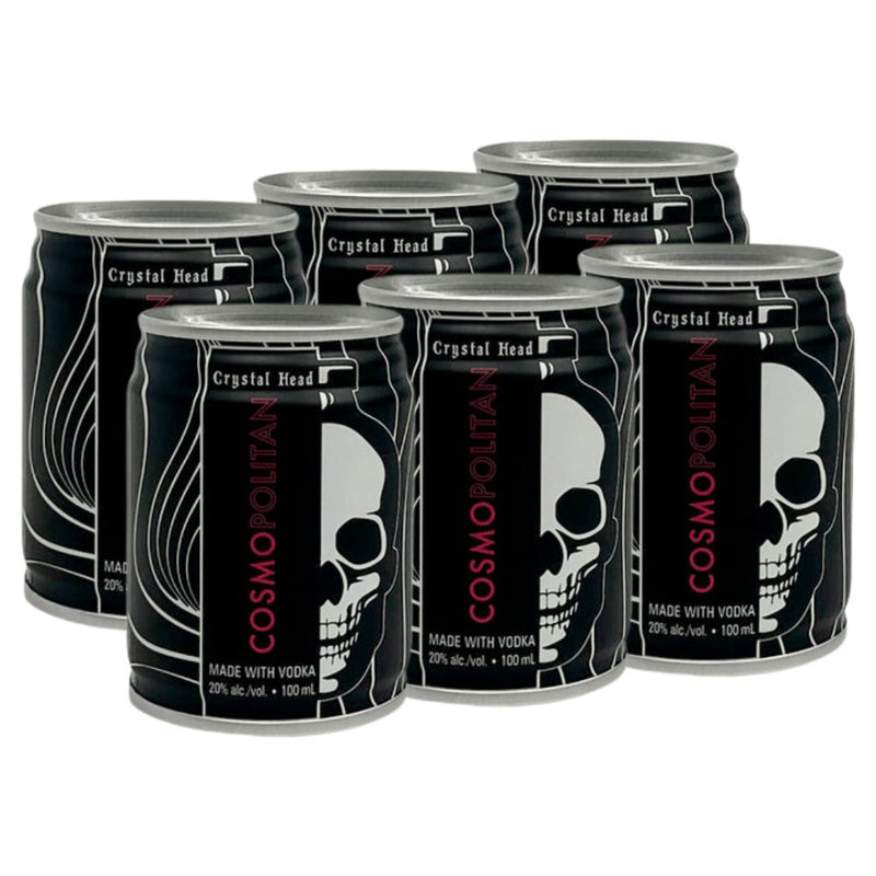 Crystal Head Cosmopolitan Canned Cocktail 6-Pack - Main Street Liquor