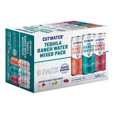 Cutwater Ranch Water Variety 8pk - Main Street Liquor