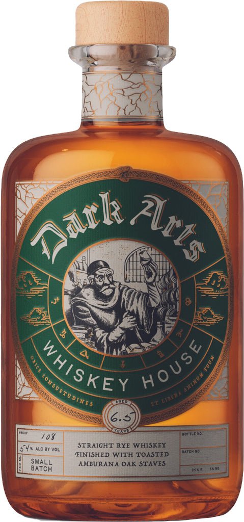 Dark Arts Whiskey House Amburana Oak Staves Straight Rye Whiskey 750ml - Main Street Liquor