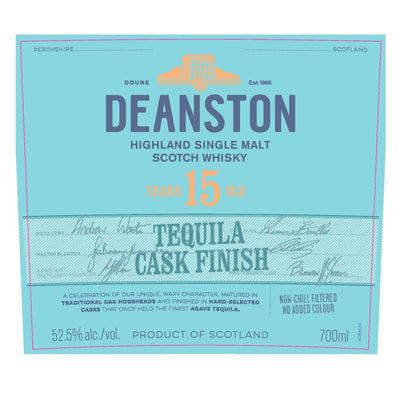 Deanston 15 Year Old Tequila Cask Finish - Main Street Liquor