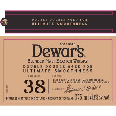 Dewar's Double Double 38 Year Old 375ml - Main Street Liquor