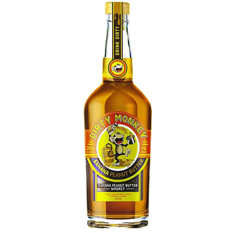 Dirty Monkey Banana Peanut Butter Whiskey - Main Street Liquor