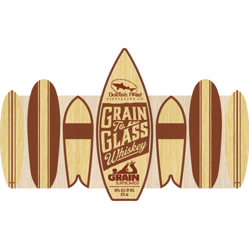 Dogfish Head x Grain Surfoards Grain to Glass Whiskey - Main Street Liquor