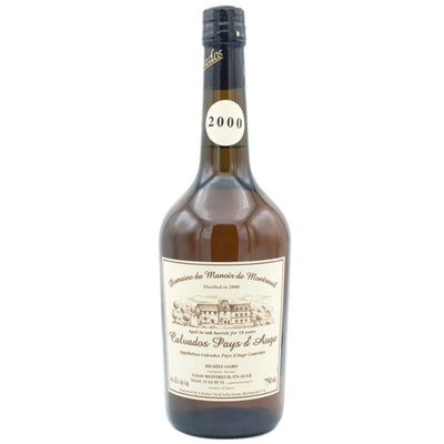 Domaine Du Manoir De Montreuil Calvados Pays d'Auge 2000 - Main Street Liquor