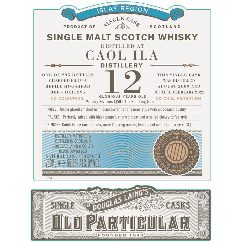 Douglas Laing Caol Ila Distillery 12 Year Old 2009 - Main Street Liquor