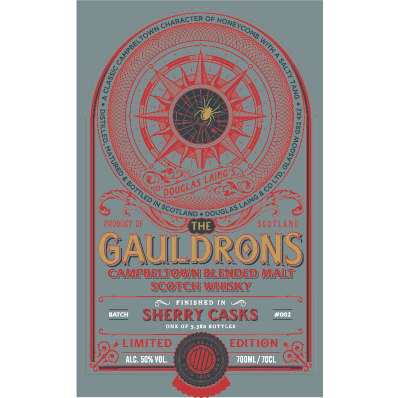 Douglas Laing The Gauldrons Campbeltown Blended Malt Scotch Batch 2 - Main Street Liquor