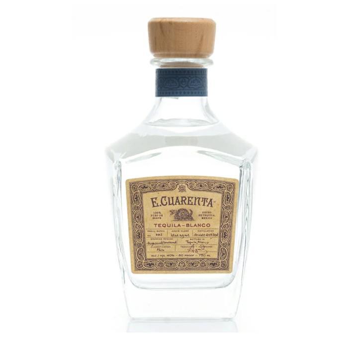 E Cuarenta Tequila Blanco - Main Street Liquor