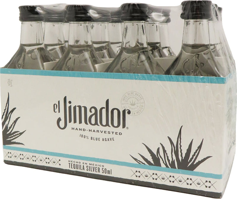 El Jimador Silver 50ml 12pk - Main Street Liquor