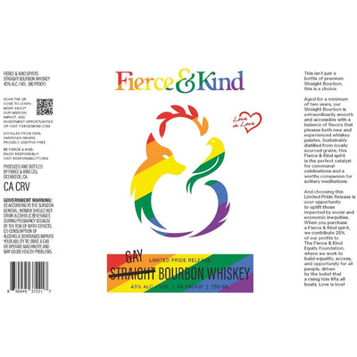 Fierce & Kind Limited Pride Release Gay Bourbon - Main Street Liquor