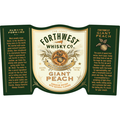 Forthwest Giant Peach Whisky - Main Street Liquor