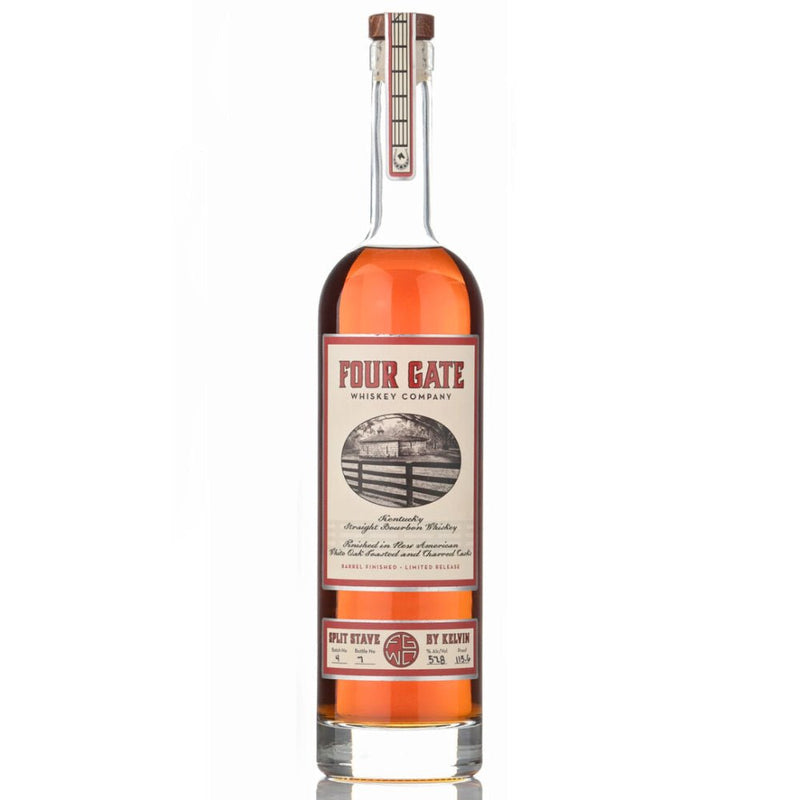 Four Gate Split Stave By Kelvin Bourbon Batch 4 - Main Street Liquor