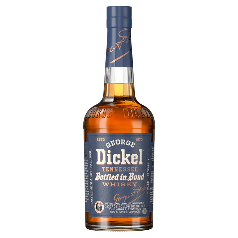 George Dickel Bottled In Bond 13 Year Old Fall 2008 - Main Street Liquor