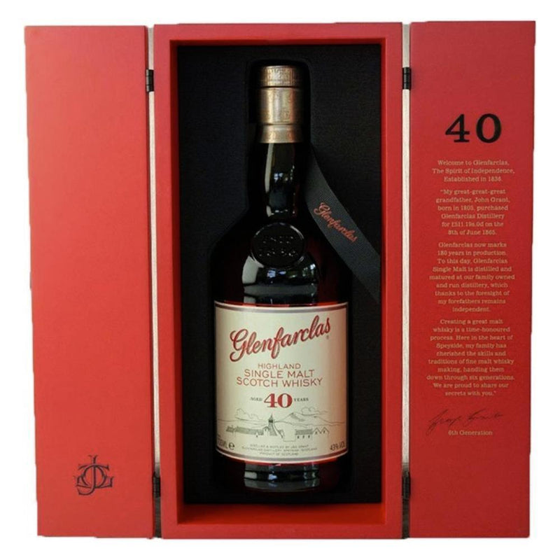 Glenfarclas 40 Year Single Malt Scotch - Main Street Liquor