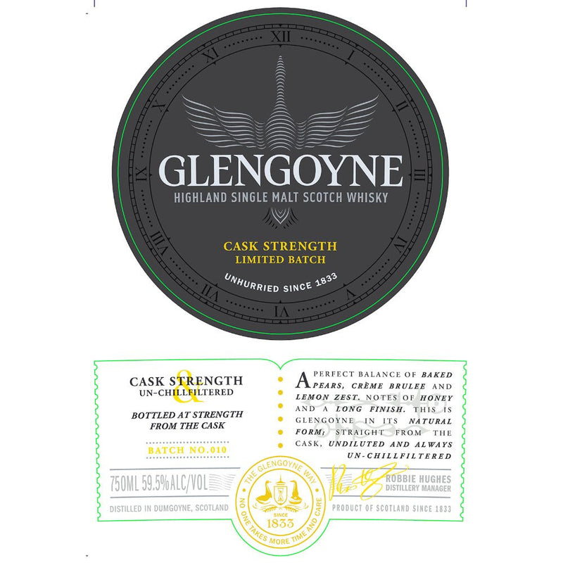 Glengoyne Cask Strength Batch No. 010 - Main Street Liquor