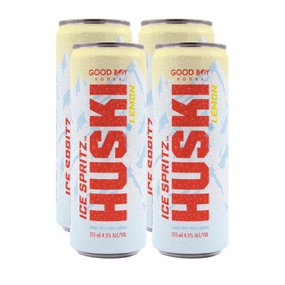 Good Boy Seltzer - Huski Lemon Ice Spritz 4pk - Main Street Liquor